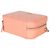 Chanel Coral Quilted Lambskin Pearl Crush Camera Vanity Case Rosa - vista 6