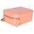 Chanel Coral Quilted Lambskin Pearl Crush Camera Vanity Case Rosa - vista 7