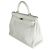 Hermès Gris Perle White Buffalo Skipper Dalmatian Retourne Kelly 35 PHW Marrone - vista 3