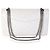 Chanel White Aged Calfskin Quilted 2.55 Reissue 227 Flap Bianco - vista 4