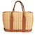 Hermès Fauve Barenia Wicker Osier Garden Party 36 - vista 3
