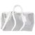 Louis Vuitton Clear Epi PVC Wavy Keepall Bandoulière 50 Blanc