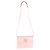 Off White Borsa a tracolla Jitney 2.0 in pelle Saffiano rosa Off-White - vista 2