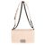Chanel Boy Tasche aus Chevron gestepptem Lammleder Hellbeige Größe Medium - Ansicht 2