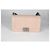 Chanel Boy Tasche aus Chevron gestepptem Lammleder Hellbeige Größe Medium - Ansicht 8