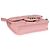 Chanel Mini-Gürteltasche aus rosa gestepptem Lammleder mit eleganter Kette Pink - Ansicht 5