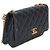 Chanel Blue gestepptes Lammleder All Slide Long Wallet On Chain Blau - Ansicht 4