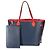 Louis Vuitton Blue Red Epi Neverfull MM - vista 8