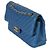 Timeless Borsa Chanel Blue Chevron Lambskin Small Classic Double Flap - vista 3