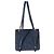 Chanel Dark Blue Quilted Denim Double You Rucksack Blau - Ansicht 2