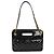 Borsa shopping Chanel Black Quilted Patent Graphic Catch piccola Nero - vista 2