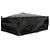 Borsa shopping Chanel Black Quilted Patent Graphic Catch piccola Nero - vista 7