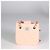 Chanel Tiny Shopping Bag aus rosa gestepptem Lammleder Pink - Ansicht 8