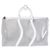 Louis Vuitton Clear Epi PVC Wavy Keepall Bandoulière 50 Bianco - vista 4