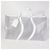 Louis Vuitton Clear Epi PVC Wavy Keepall Bandoulière 50 Bianco - vista 7