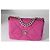 Chanel 19 Flap gesteppte Baumwolltasche Chanel Fuchsia Größe Medium Pink - Ansicht 7