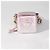 Clutch Chanel Coco Punk em pele de cordeiro metalizada matelassê com corrente Metálico - vista 7