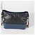 Chanel Black & Blue Quilted Aged Calfskin Large Gabrielle Hobo - view 8