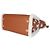 Louis Vuitton On My Side PM em couro de bezerro caramelo e shearling Marrom - vista 6