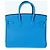 Hermès Bleu Zanzibar Togo Birkin 25 PHW Blu - vista 4