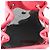 Zaino Chanel Red Quilted Calfskin Medium Covered CC Drawstring Rosa - vista 5