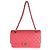 Timeless Borsa Chanel Dark Pink Quilted Caviar Medium Classic Double Flap Rosa - vista 5