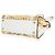 Fendi x Versace Fendace Gold Baroque & White FF Motif Mini Peekaboo - vista 4