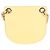 Tess Chloé Mini pochette piatta in pelle gialla Giallo - vista 3