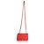 Timeless Chanel Mini Rectangular Classic Flap Bag aus gestepptem Korallen-Lammleder Pink - Ansicht 2