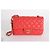 Timeless Chanel Mini Rectangular Classic Flap Bag aus gestepptem Korallen-Lammleder Pink - Ansicht 7