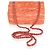 Timeless Chanel Red Striped Patent Mini Rectangular Classic Flap Bag Yellow - view 3
