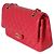 Timeless Borsa Chanel Dark Pink in agnello trapuntato Medium Classic Double Flap Rosa - vista 3
