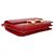 Hermès Rouge Casaque Swift Constance 18 GHW Rosso - vista 6