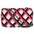 Borsa Chanel Emoticon Single Flap in agnello e shearling fucsia, blu navy e bianco Rosa Multicolore - vista 2