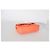 Bolso Chanel Classic Double Flap en piel de cordero acolchado naranja, tamaño Medium - vista 7