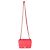 Timeless Chanel Mini Square Flap Bag aus gestepptem Lammleder in Dunkelrosa Pink - Ansicht 4