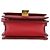 Céline Borsa Small Classic Box in pelle di vitello liscia rossa Celine Rosso - vista 3