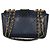 Timeless Borsa Chanel Navy Black Quilted Lambskin Medium Elegant CC Flap Bag Nero Blu - vista 4