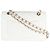 Timeless Borsa Chanel Small Classic Double Flap in caviar trapuntato bianco - vista 3