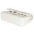 Timeless Borsa Chanel Small Classic Double Flap in caviar trapuntato bianco - vista 5