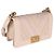 Borsa Chanel Medium Boy Bag in pelle di vitello caviar e camoscio beige con motivo Chevron Rosa - vista 3