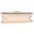Borsa Chanel Medium Boy Bag in pelle di vitello caviar e camoscio beige con motivo Chevron Rosa - vista 5
