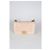 Borsa Chanel Medium Boy Bag in pelle di vitello caviar e camoscio beige con motivo Chevron Rosa - vista 7