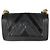 Borsa Chanel Black Calfskin Caviar In The Mix Chevron Old Medium Boy Nero - vista 2