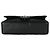 Timeless Chanel Black Quilted Lambskin Medium Classic Double Flap Tasche Schwarz - Ansicht 6