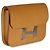 Hermès Portafoglio Constance Slim in pelle Epsom color Sesame, finiture PHW Marrone - vista 4