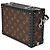 Clutch Louis Vuitton Monogram Macassar Canvas Marrone - vista 3