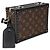 Clutch Louis Vuitton Monogram Macassar Canvas Marrone - vista 4
