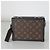 Clutch Louis Vuitton Monogram Macassar Canvas Marrone - vista 7