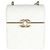 Mini Box Clutch Chanel 22P in agnello trapuntato bianco
